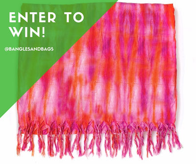 Lindsay Phillips Autographed Pink Beach Cabana Coverlet Giveaway!